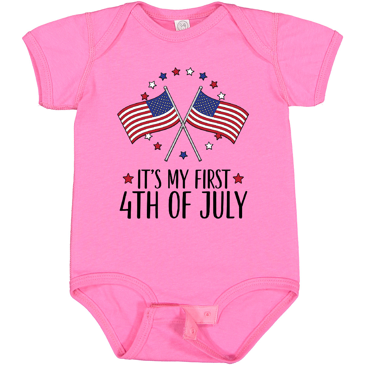 Inktastic My 1st 4th Of July Parade Baby Bodysuit Patriotic America American Hws - Picture 10 of 13
