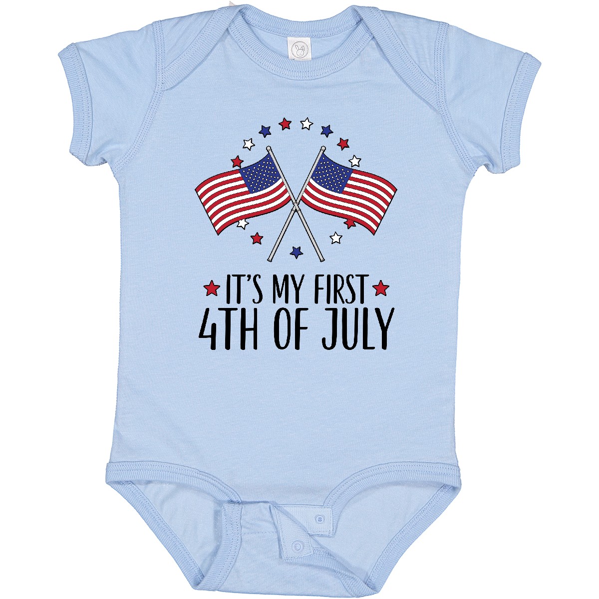 Inktastic My 1st 4th Of July Parade Baby Bodysuit Patriotic America American Hws - Picture 2 of 13