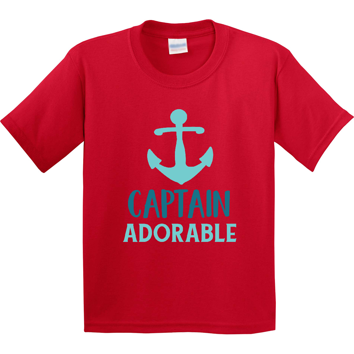 Inktastic Captain Adorable, Boat Anchor, Sailor, Sailing Youth T-Shirt Ship Sea - Picture 8 of 10