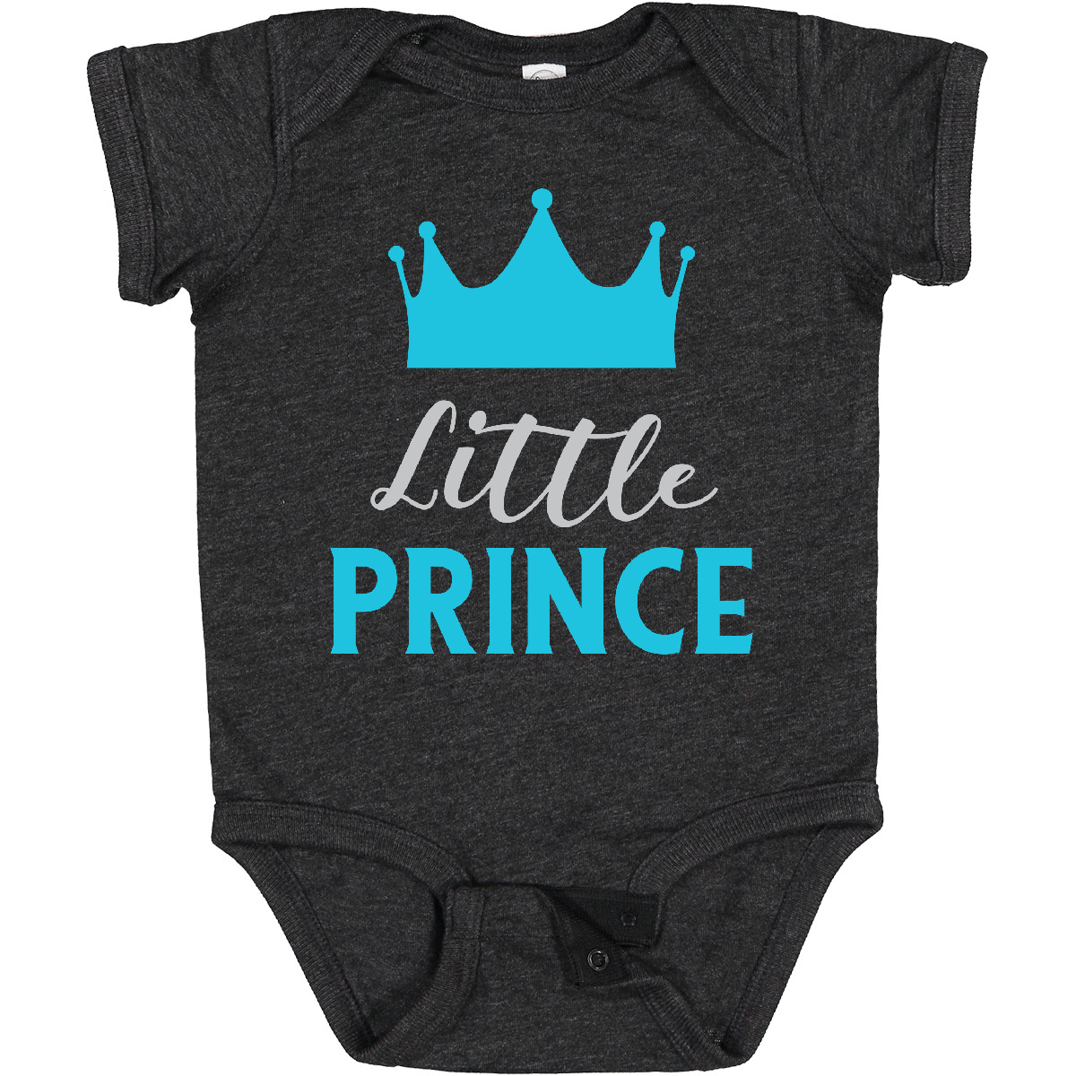 Inktastic Prince, Little Prince, King, Crown, Baby Boy Baby Bodysuit Has Arrived - Picture 5 of 7