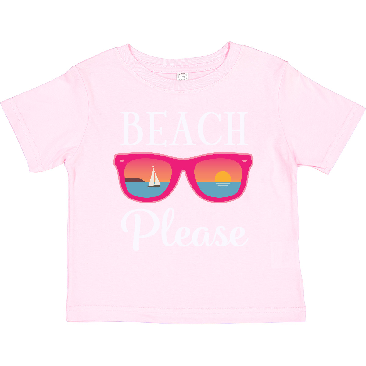 Inktastic Beach Please Sunglasses Toddler T-Shirt Trip Hawaii California Florida - Picture 10 of 11