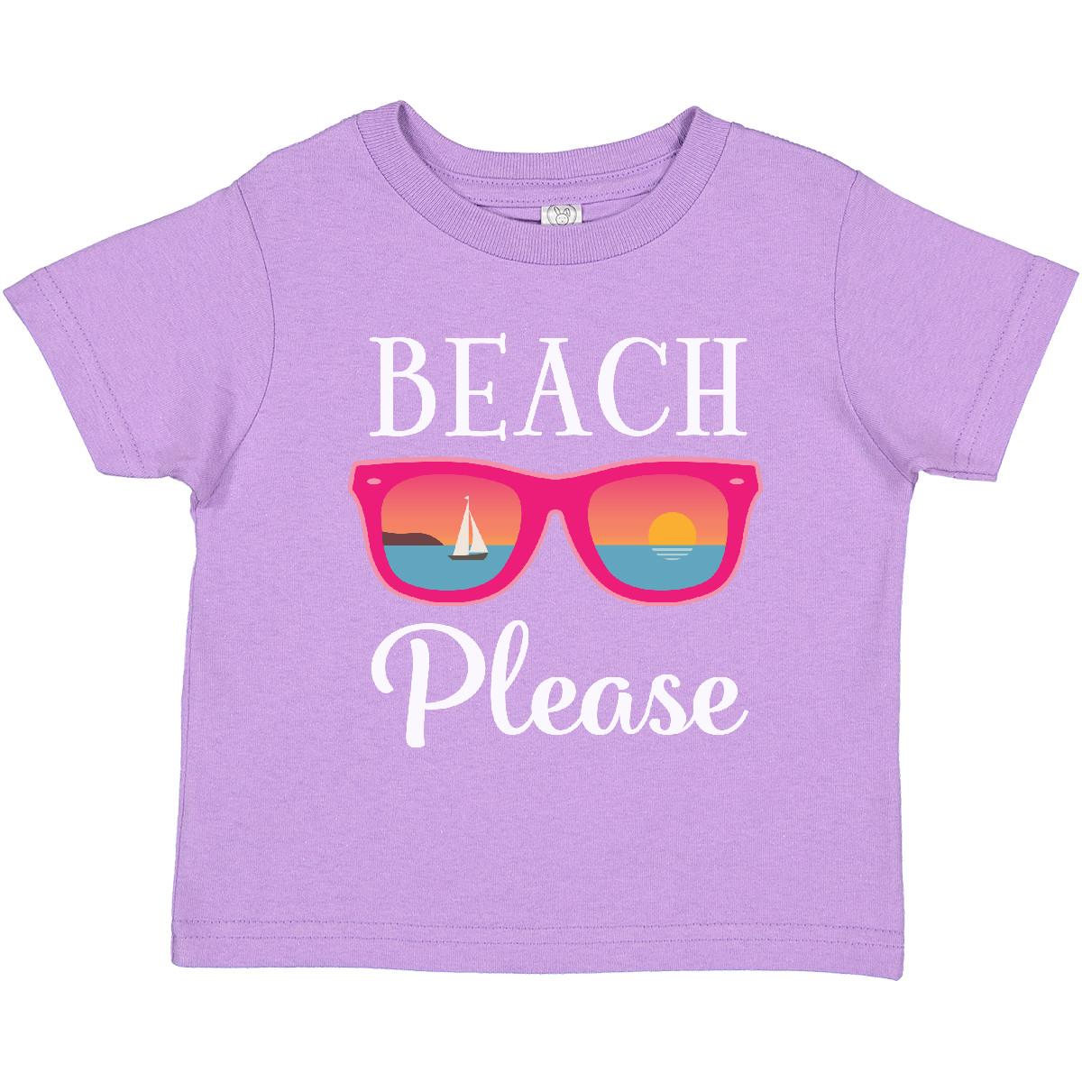 Inktastic Beach Please Sunglasses Toddler T-Shirt Trip Hawaii California Florida - Picture 8 of 11