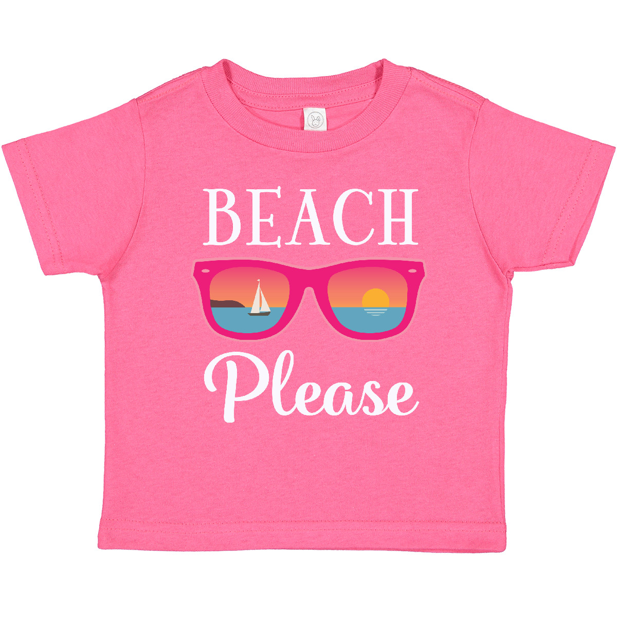 Inktastic Beach Please Sunglasses Toddler T-Shirt Trip Hawaii California Florida - Picture 7 of 11