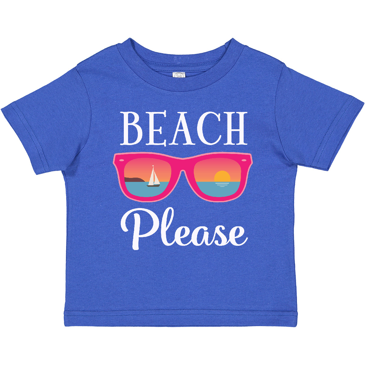 Inktastic Beach Please Sunglasses Toddler T-Shirt Trip Hawaii California Florida - Picture 11 of 11