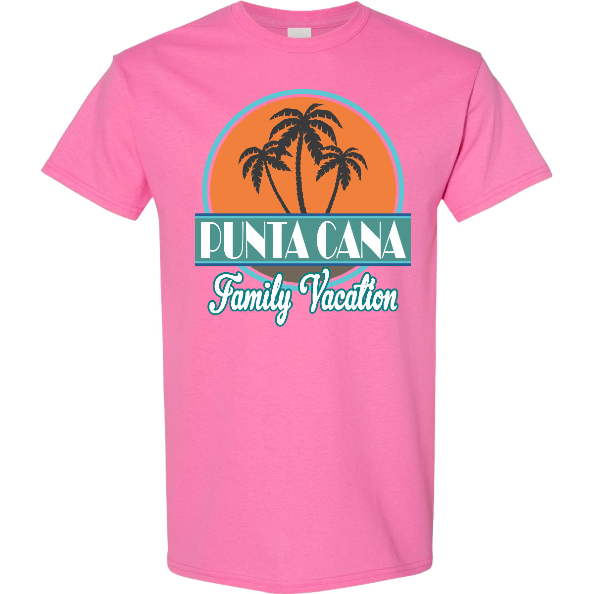 Inktastic Punta Cana Family Vacation Matching T-Shirt Souvenir Beach Tropical