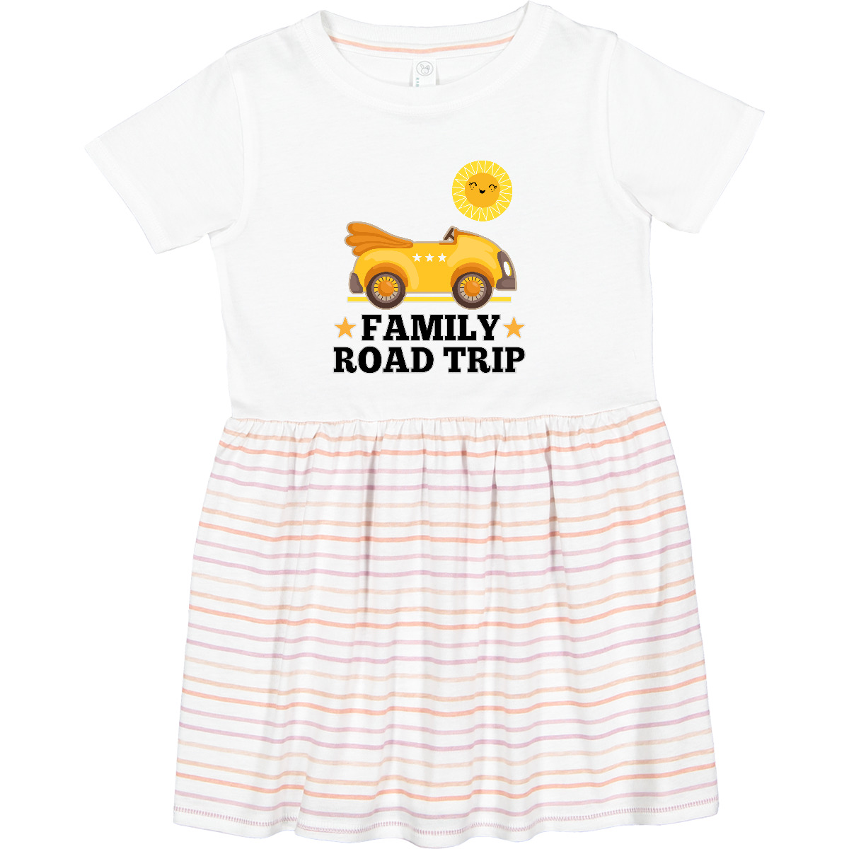 Inktastic Family Road Trip Vacation Toddler Dress Summer Souvenir Matching Girls - Picture 8 of 8