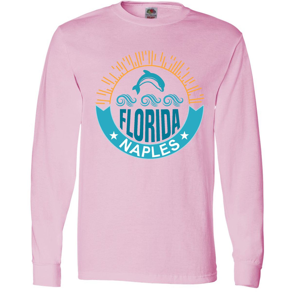 Inktastic Naples Florida Beach Vacation Long Sleeve T-Shirt Trip Matching Mens - Picture 6 of 7