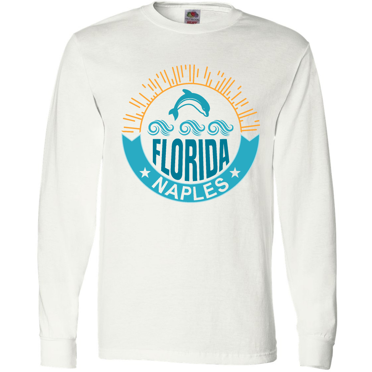 Inktastic Naples Florida Beach Vacation Long Sleeve T-Shirt Trip Matching Mens - Picture 7 of 7