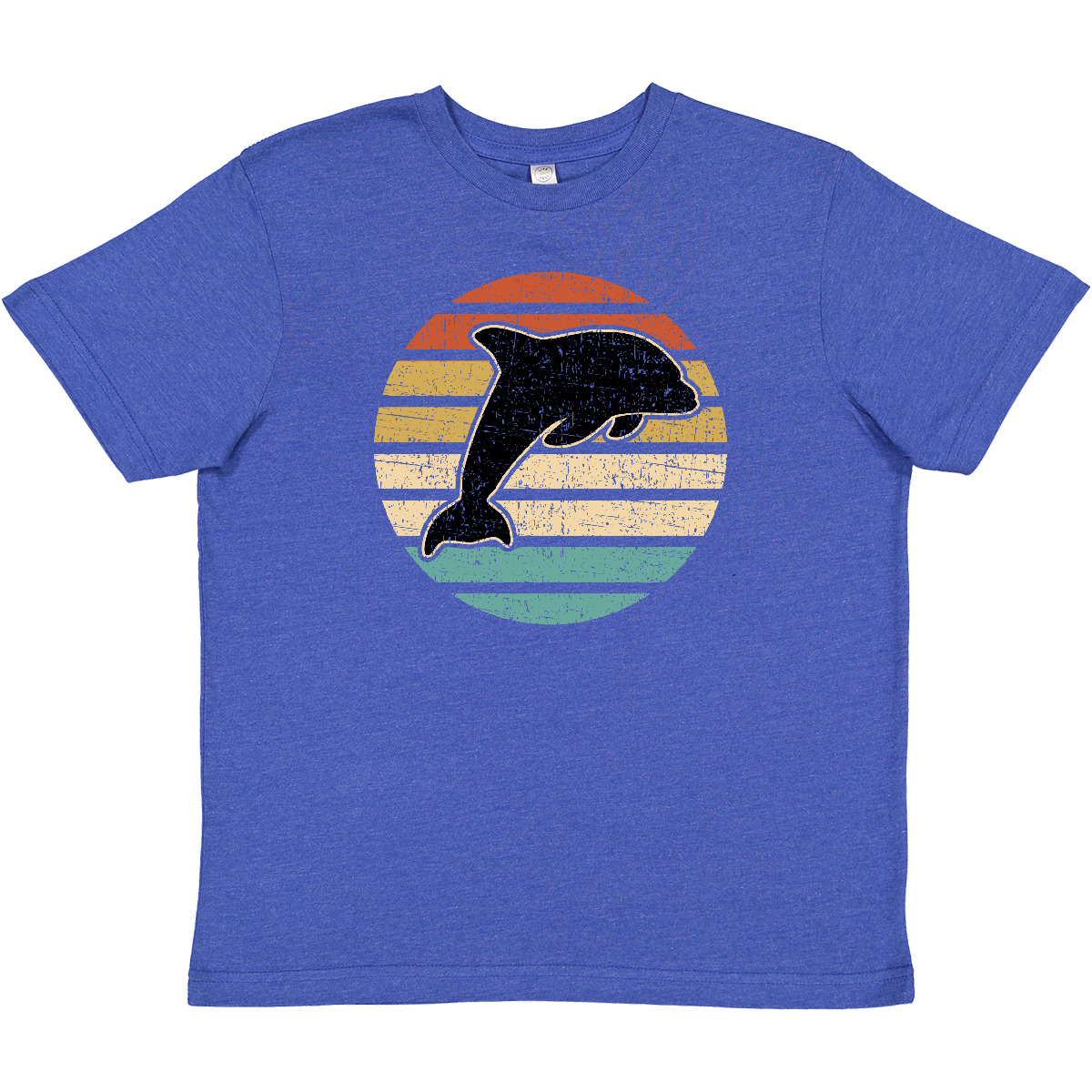 Inktastic Dolphin Cute Beach And Vacation Youth T-Shirt Sea Fish Spring Break - Picture 10 of 11