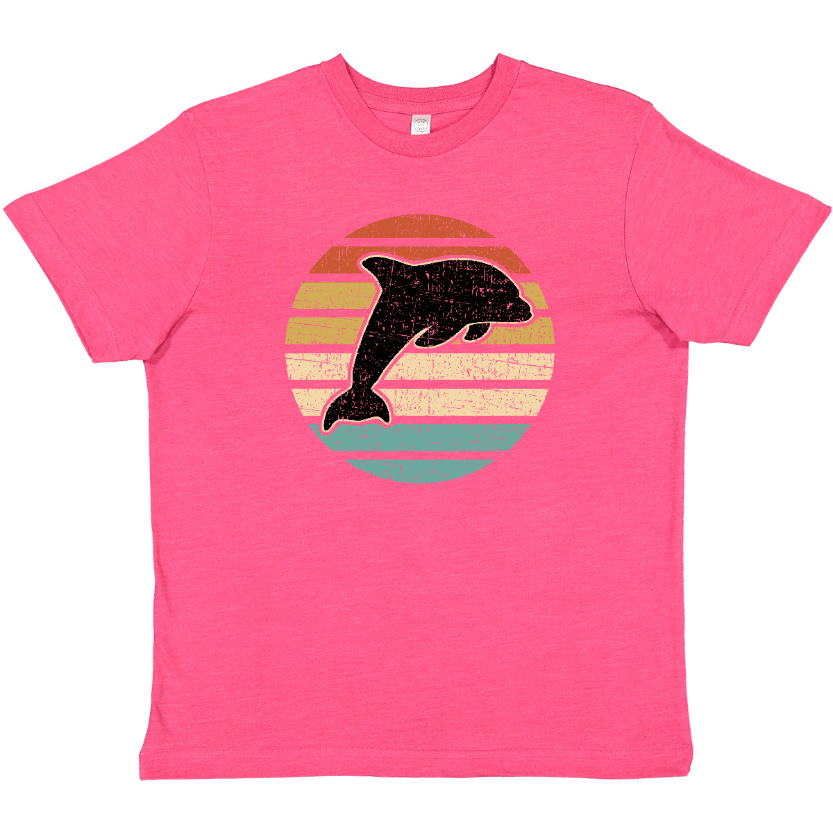 Inktastic Dolphin Cute Beach And Vacation Youth T-Shirt Sea Fish Spring Break - Picture 9 of 11