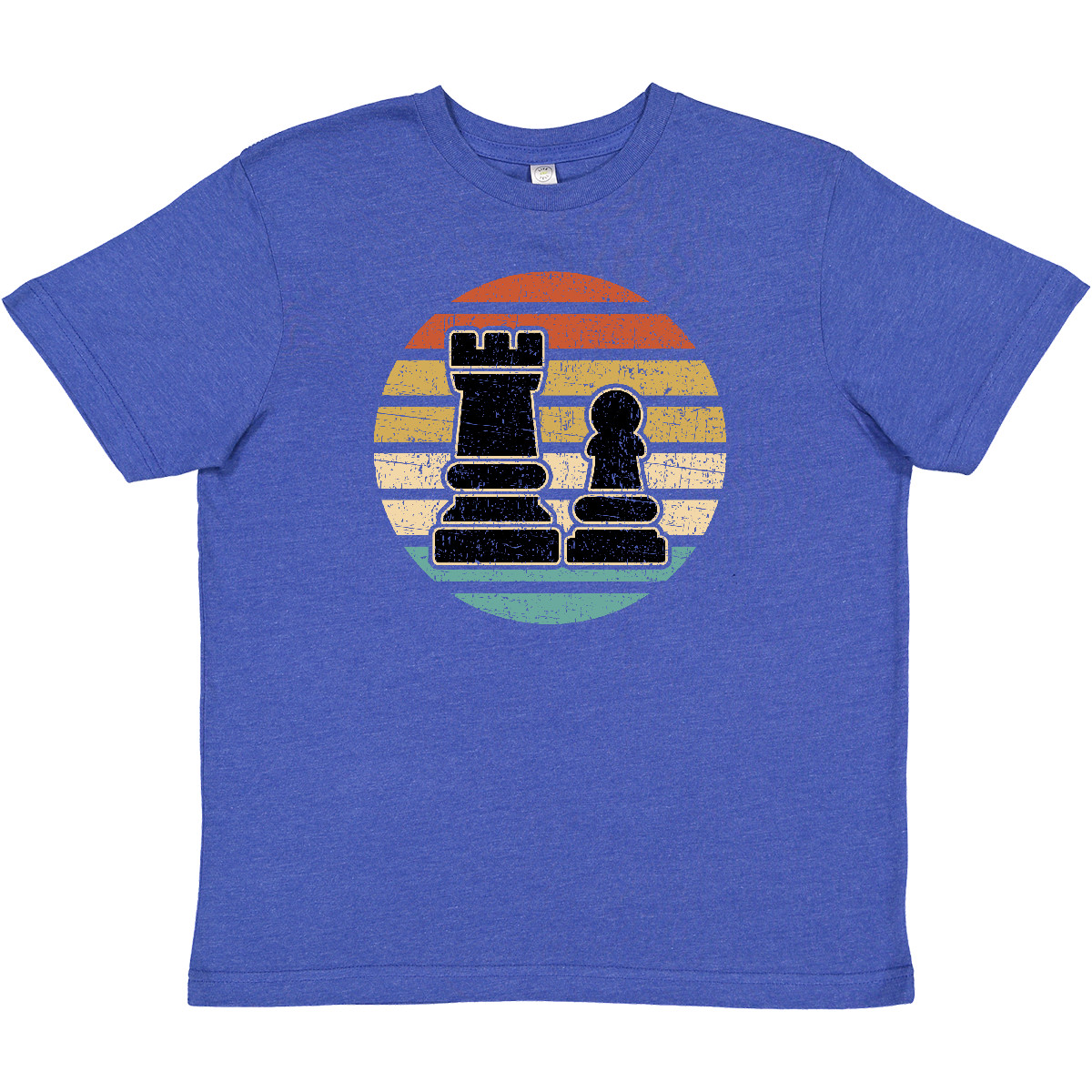Inktastic Chess Player Retro Sunset Youth T-Shirt Competition Club Tee Kids Teen - Picture 10 of 11