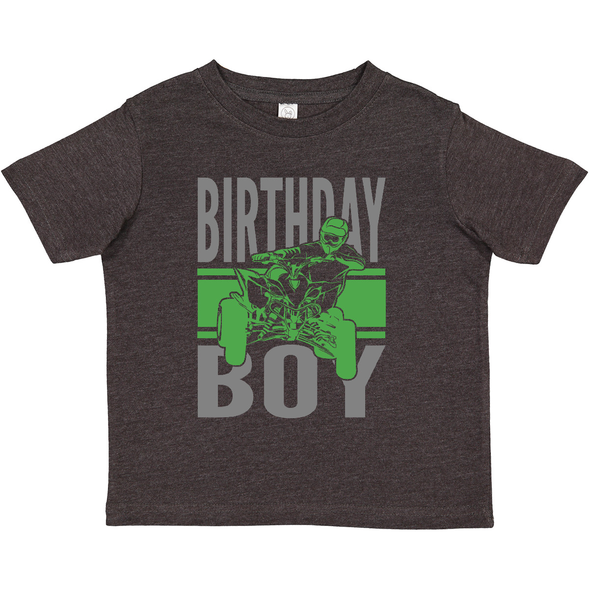 Inktastic Birthday Boy Off-Roading ATV Toddler T-Shirt All Terrain Vehicle Party - Picture 4 of 6