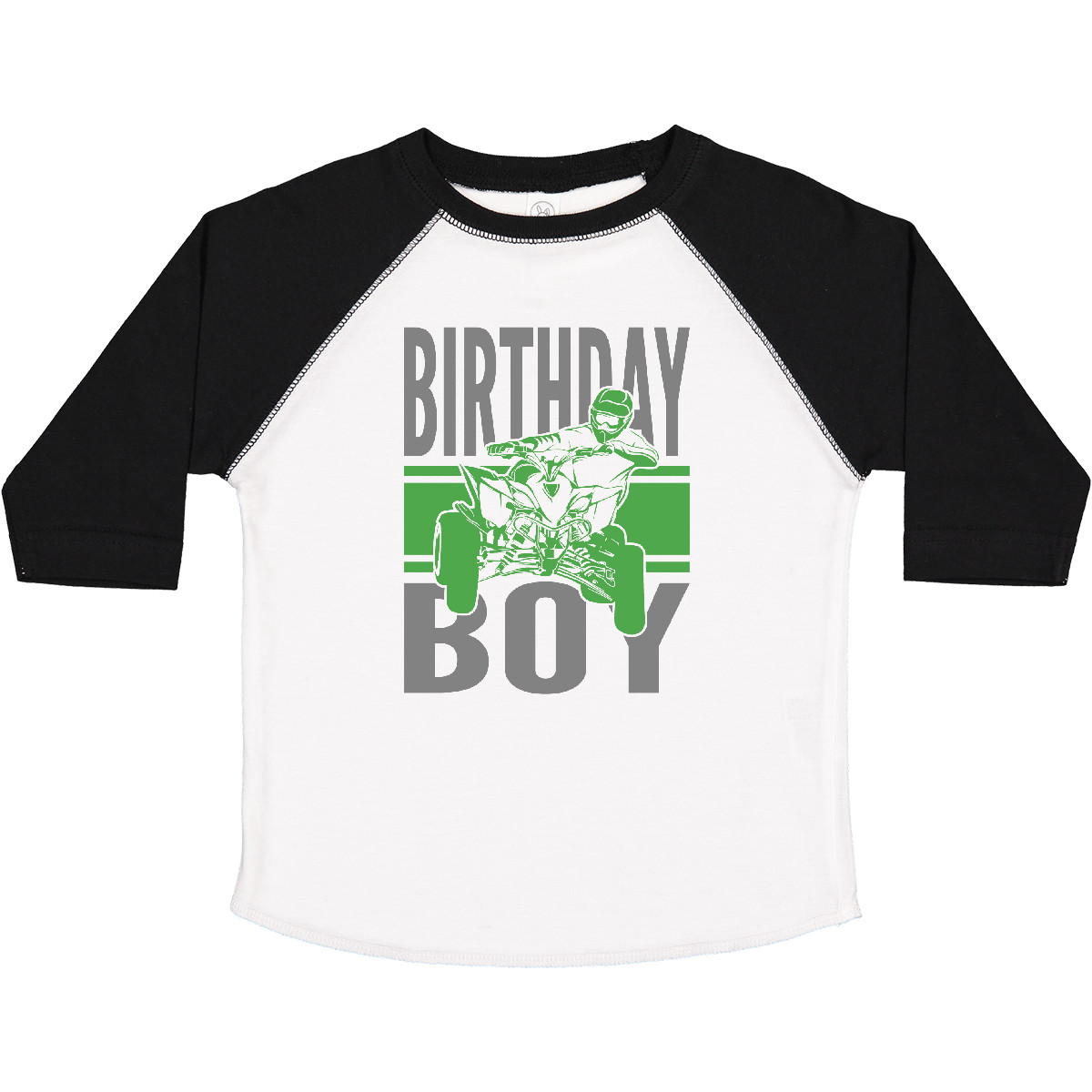 Inktastic Birthday Boy Off-Roading ATV Toddler T-Shirt All Terrain Vehicle Party - Picture 6 of 6
