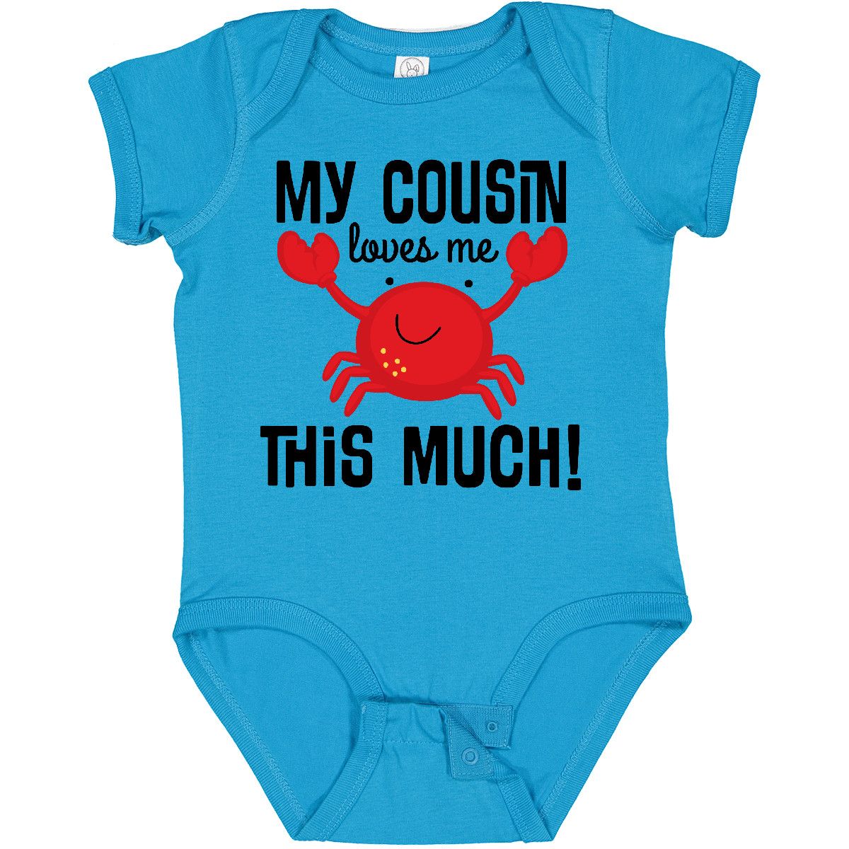Inktastic My Cousin Loves Me Boys Baby Bodysuit Childs Girls New Big One-piece - Picture 11 of 13