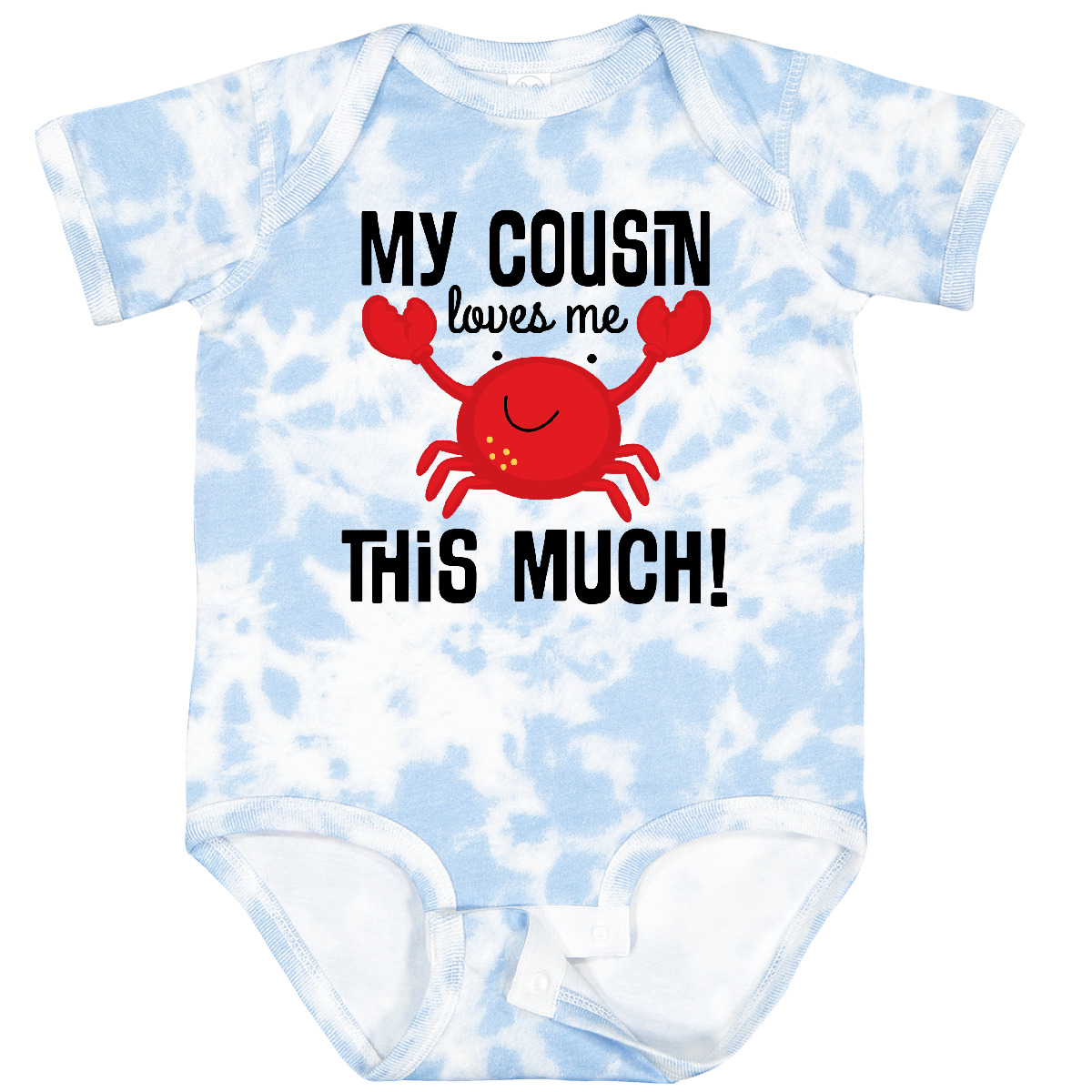 Inktastic My Cousin Loves Me Boys Baby Bodysuit Childs Girls New Big One-piece - Picture 10 of 13