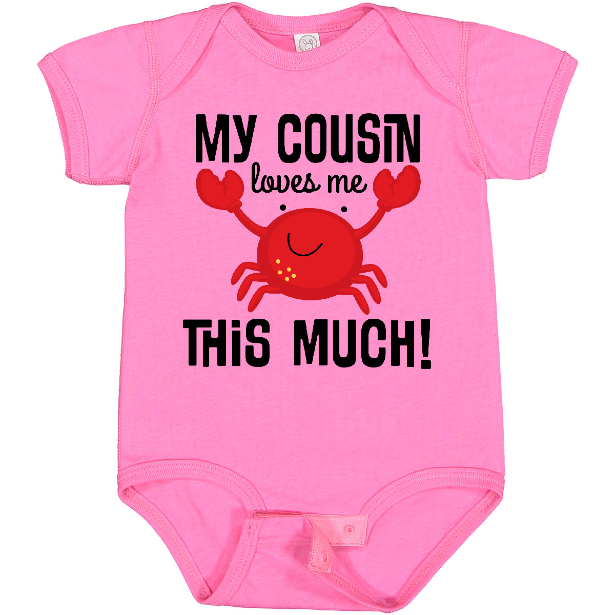 Inktastic My Cousin Loves Me Boys Baby Bodysuit Childs Girls New Big One-piece - Picture 9 of 13
