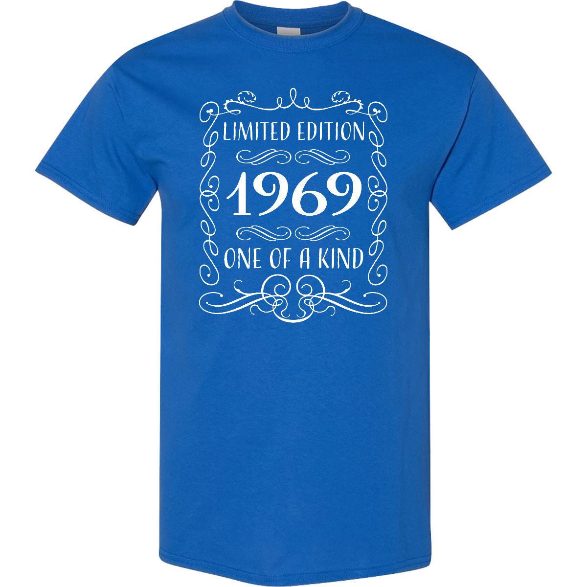 Inktastic Limited Edition 1969 One Of A Kind T-Shirt Birthdays Birth Year Party
