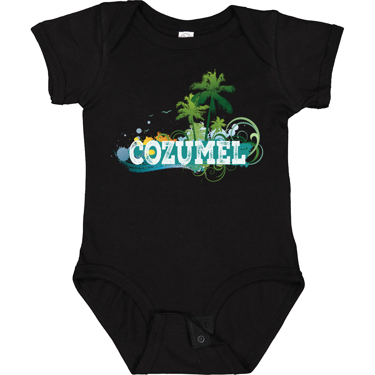 Inktastic Cozumel Mexique Croisière Vacances Bébé Creeper Island Souvenir offres Tropical