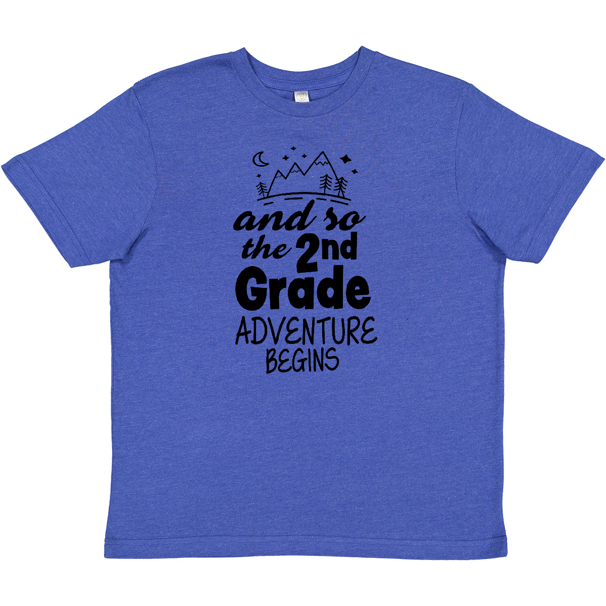 Inktastic The 2nd Grade Adventure Begins Youth T-Shirt School Back Second Let - Picture 8 of 9