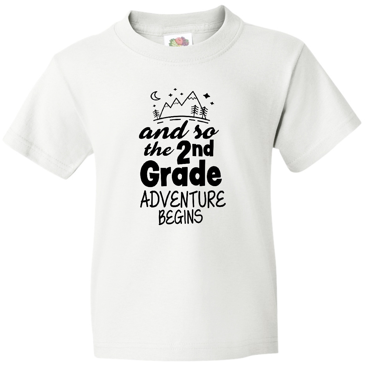 Inktastic The 2nd Grade Adventure Begins Youth T-Shirt School Back Second Let - Picture 9 of 9