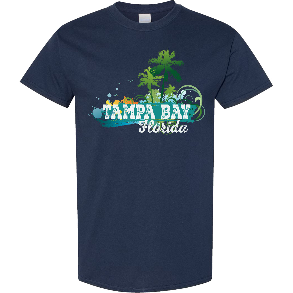 Inktastic Tampa Bay Florida Beach Trip T-Shirt Travel Vacation Clothing Mens