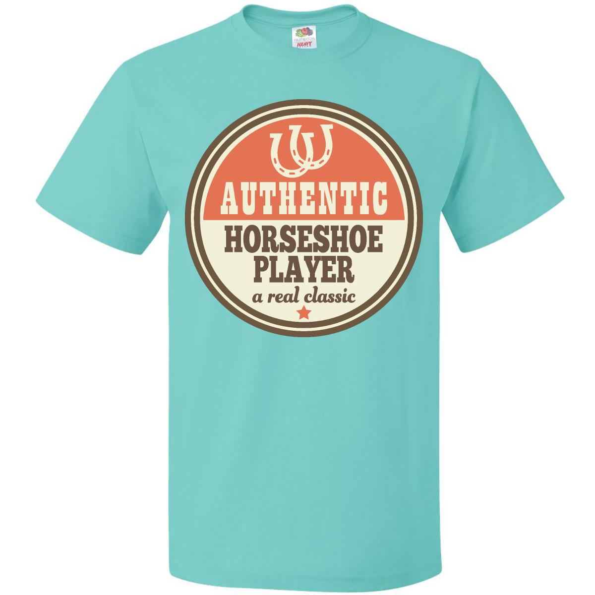 Inktastic Hufeisen Spieler T-Shirt Spiele Sport Herren Erwachsene Kleidung Bekleidung T-Shirts - Bild 7 von 10
