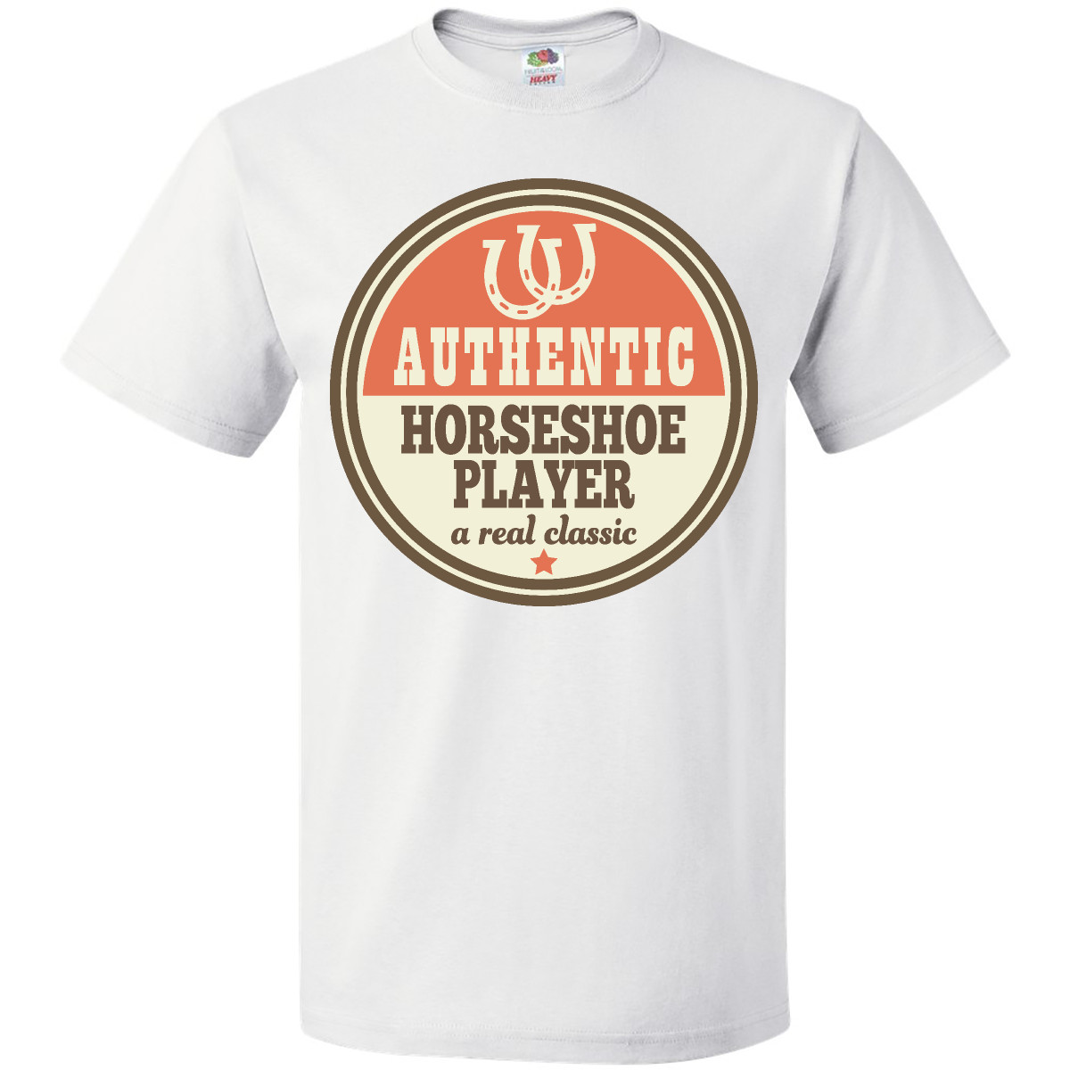 Inktastic Hufeisen Spieler T-Shirt Spiele Sport Herren Erwachsene Kleidung Bekleidung T-Shirts - Bild 10 von 10