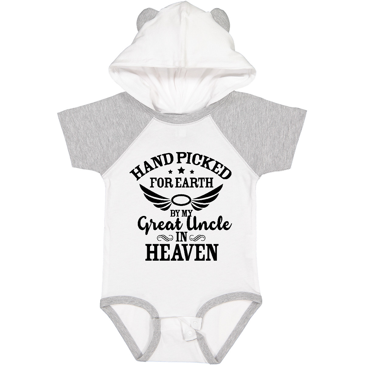 Inktastic Handpicked For Earth By My Great Uncle In Heaven Baby Bodysuit Family - 第 18/19 張圖片