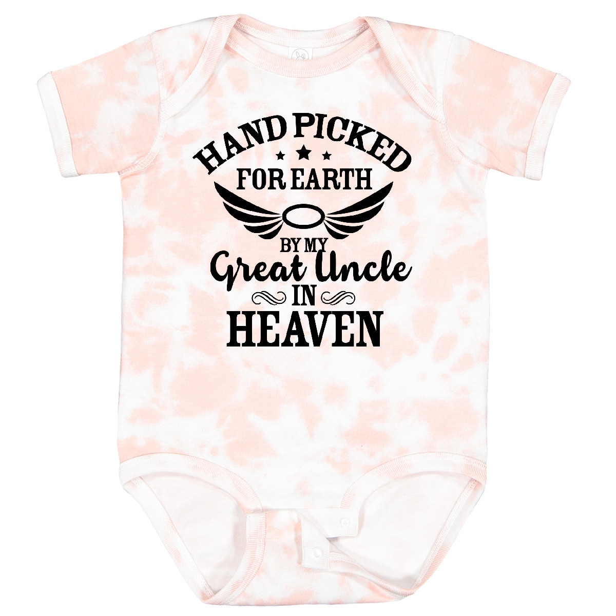 Inktastic Handpicked For Earth By My Great Uncle In Heaven Baby Bodysuit Family - 第 17/20 張圖片