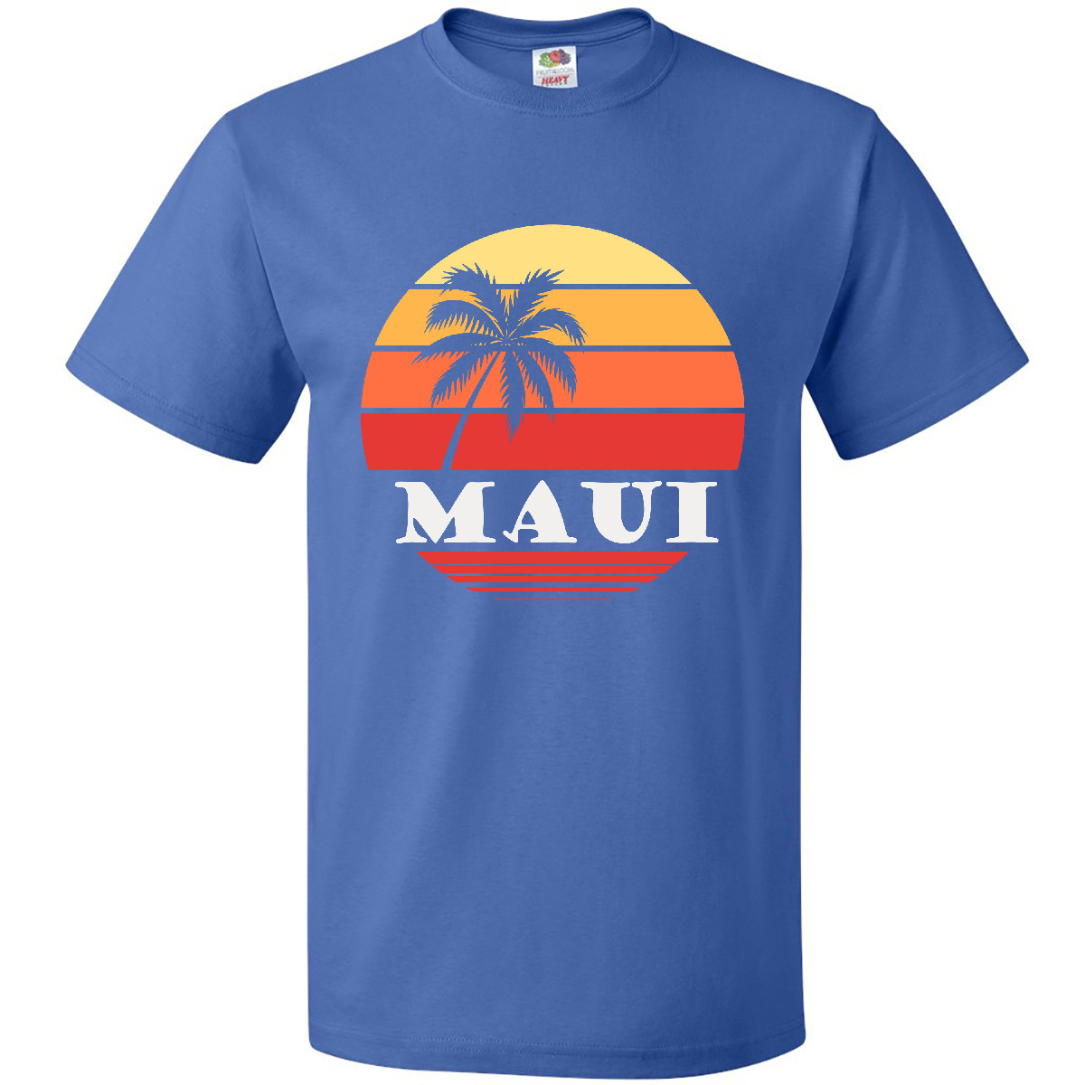 T-Shirt Inktastic Maui Hawaii Urlaub Hawaii Kreuzfahrt Souvenir Surfen Strand - Bild 10 von 12