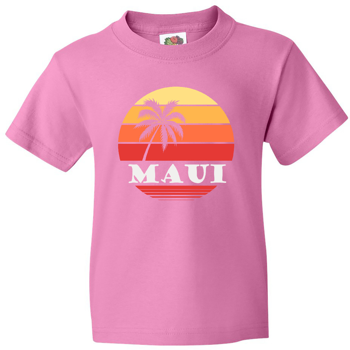 Inktastic Maui Hawaii Vacation Youth T-Shirt Hawaiian Cruise Souvenir Surfing - Picture 2 of 11