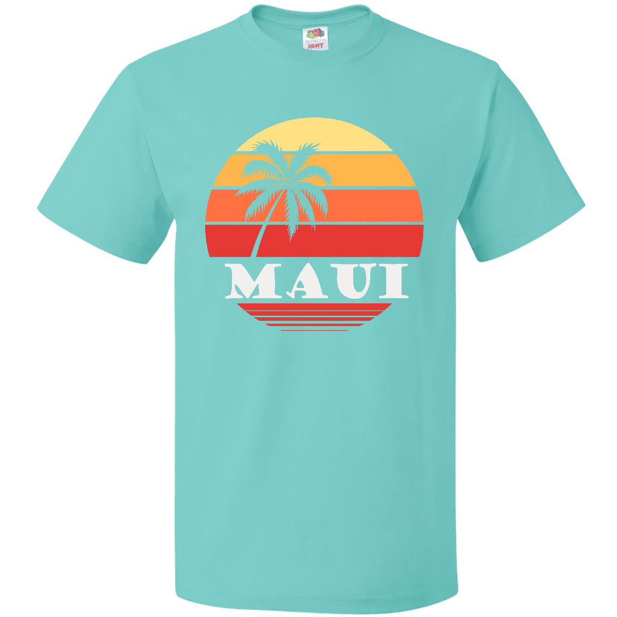 T-Shirt Inktastic Maui Hawaii Urlaub Hawaii Kreuzfahrt Souvenir Surfen Strand - Bild 11 von 12