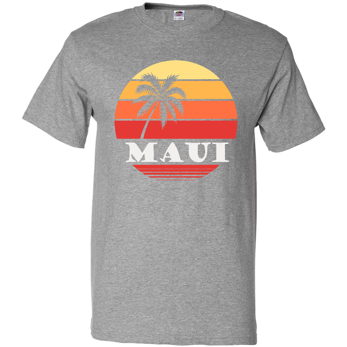 T-Shirt Inktastic Maui Hawaii Urlaub Hawaii Kreuzfahrt Souvenir Surfen Strand - Bild 2 von 12