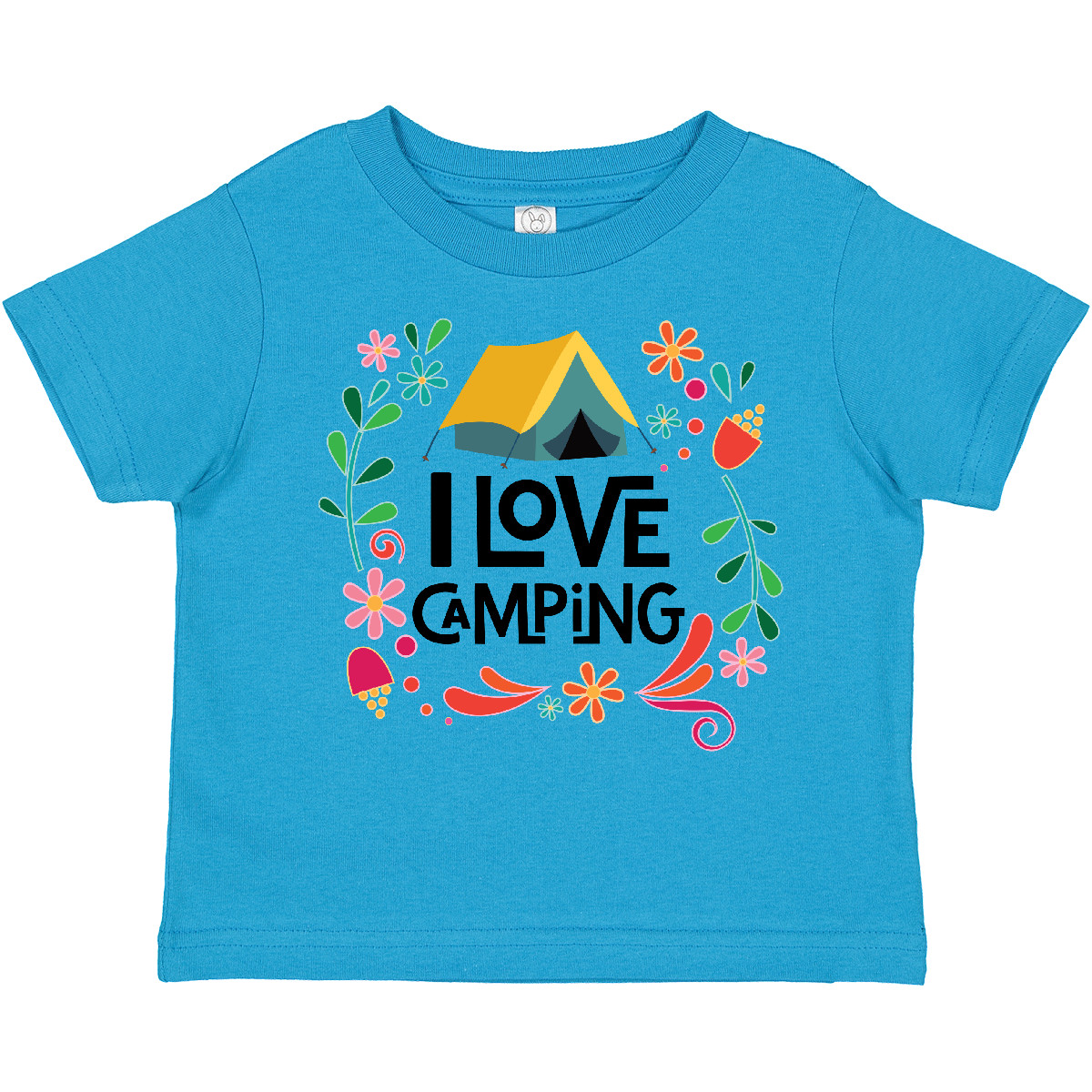 Inktastic I Love Camping Toddler T-Shirt Camper Weekend Travel Child Preschooler - Picture 9 of 11