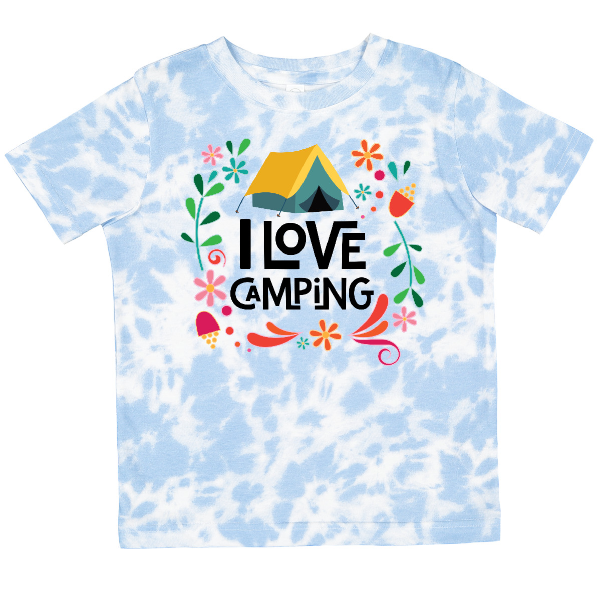 Inktastic I Love Camping Toddler T-Shirt Camper Weekend Travel Child Preschooler - Picture 8 of 11