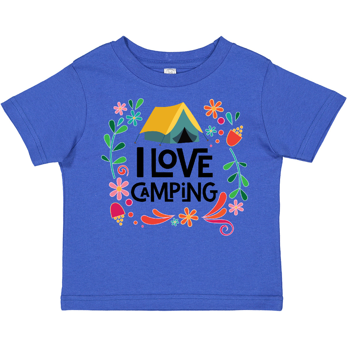 Inktastic I Love Camping Toddler T-Shirt Camper Weekend Travel Child Preschooler - Picture 7 of 11