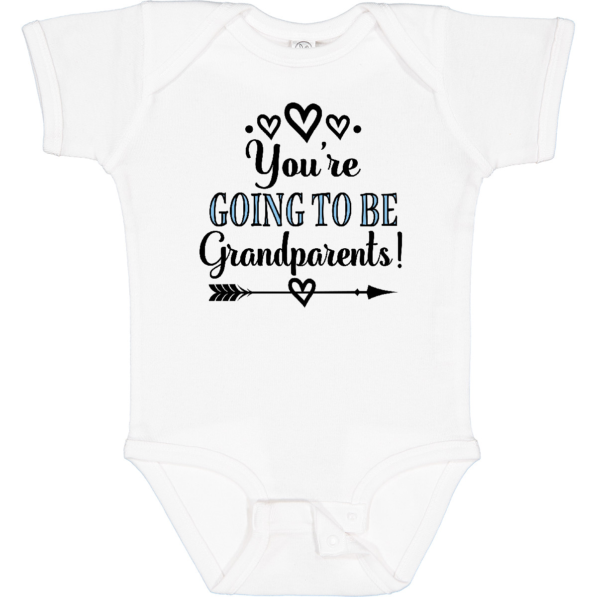 Inktastic Going To Be Grandparents Announcement Baby Bodysuit Soon Reveal Party - Picture 9 of 9