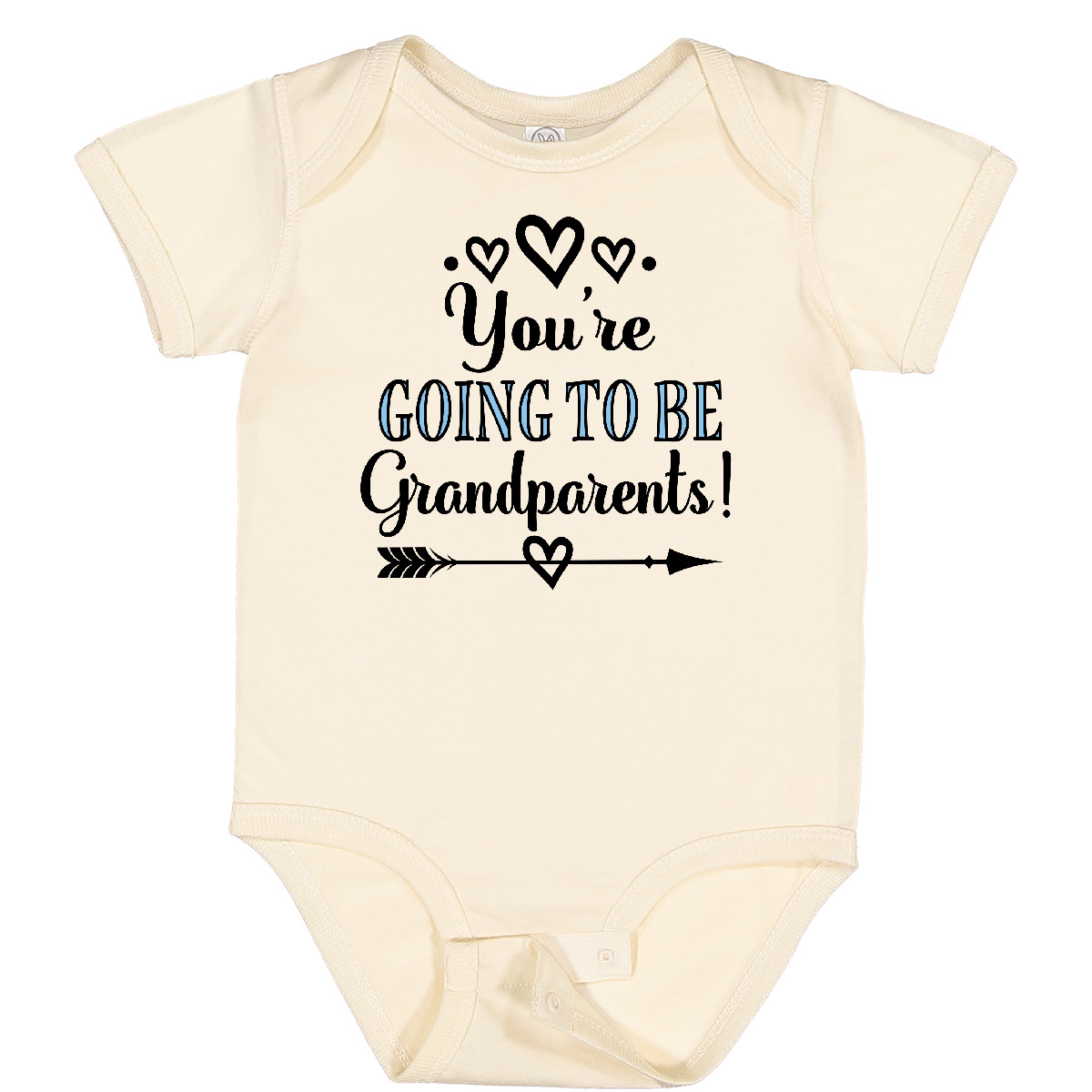 Inktastic Going To Be Grandparents Announcement Baby Bodysuit Soon Reveal Party - Picture 7 of 9