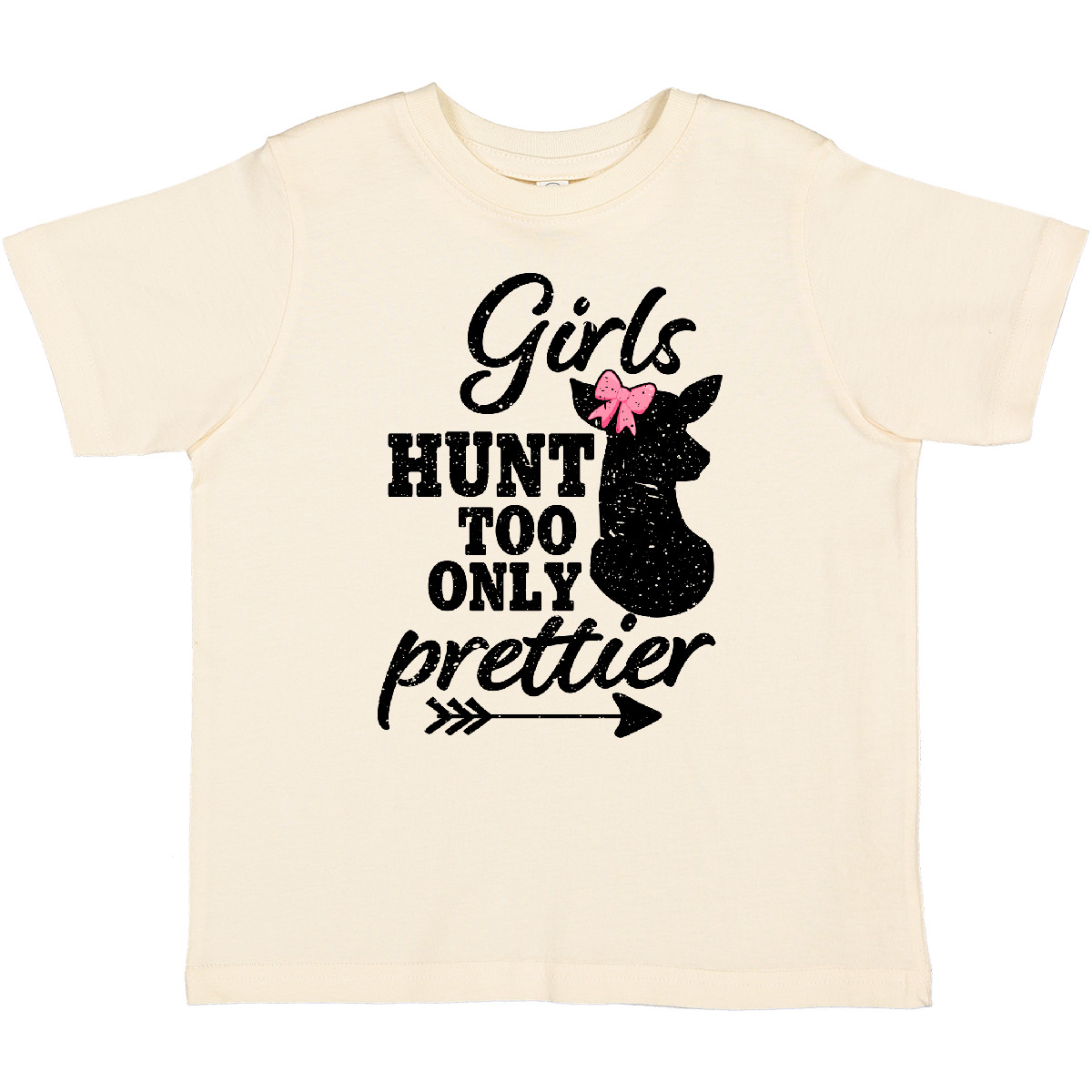 T-Shirt Inktastic Jagd Mädchen Hunt Too Only hübsch mit Reh und Kleinkind Hirsch - Bild 13 von 21