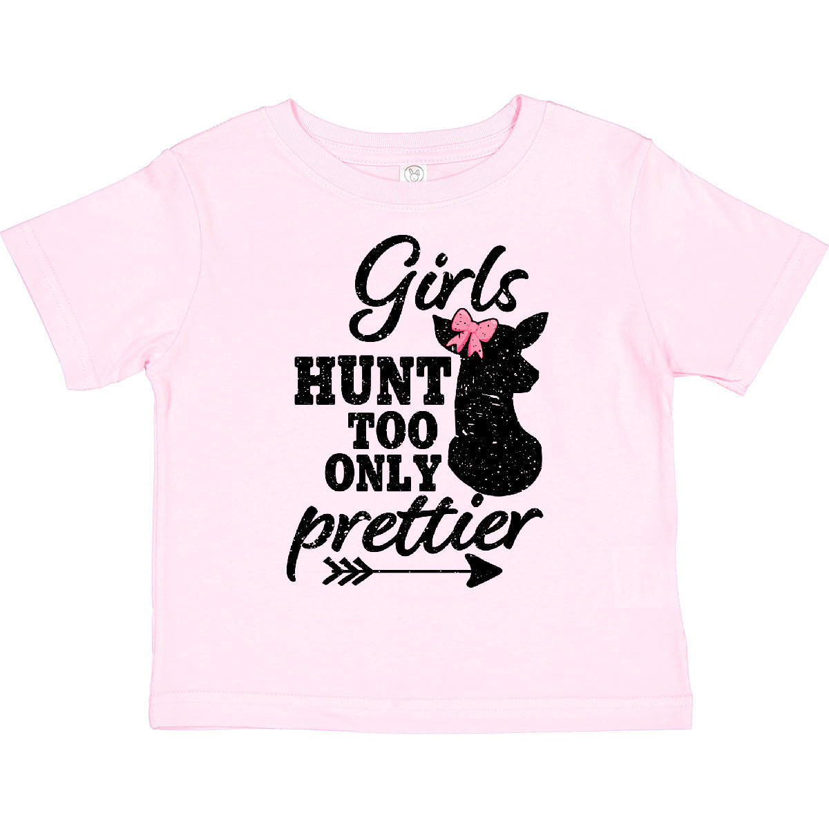 T-Shirt Inktastic Jagd Mädchen Hunt Too Only hübsch mit Reh und Kleinkind Hirsch - Bild 14 von 21