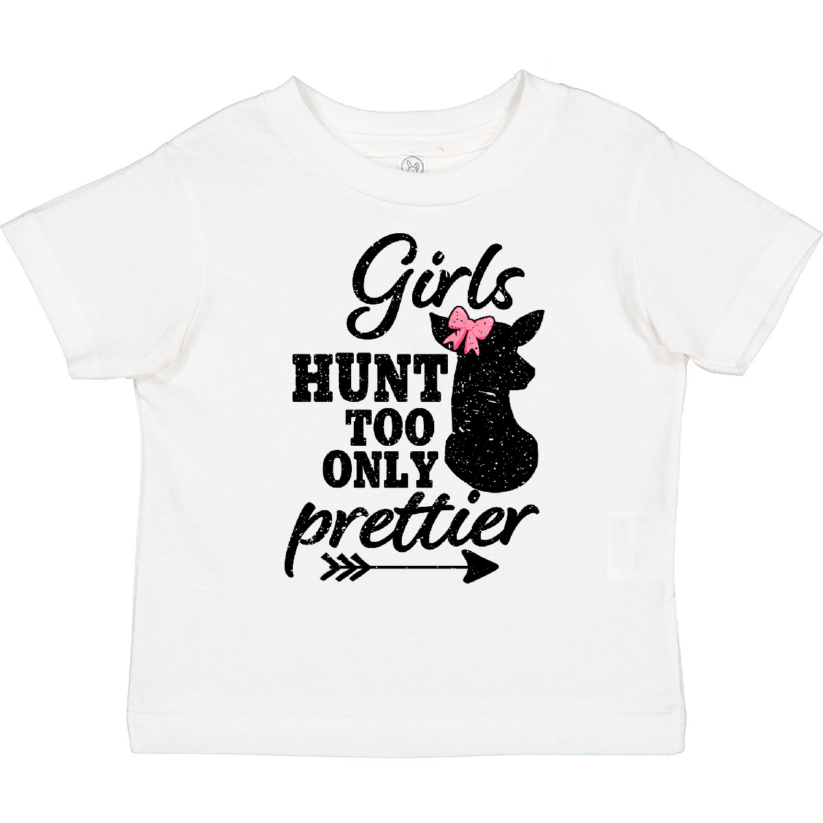 T-Shirt Inktastic Jagd Mädchen Hunt Too Only hübsch mit Reh und Kleinkind Hirsch - Bild 21 von 21