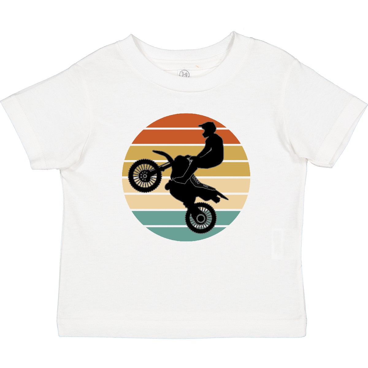 Inktastic Dirt Biking Motocross Retro Baby T-Shirt Bike Motorbike Sports Racing - Bild 9 von 9