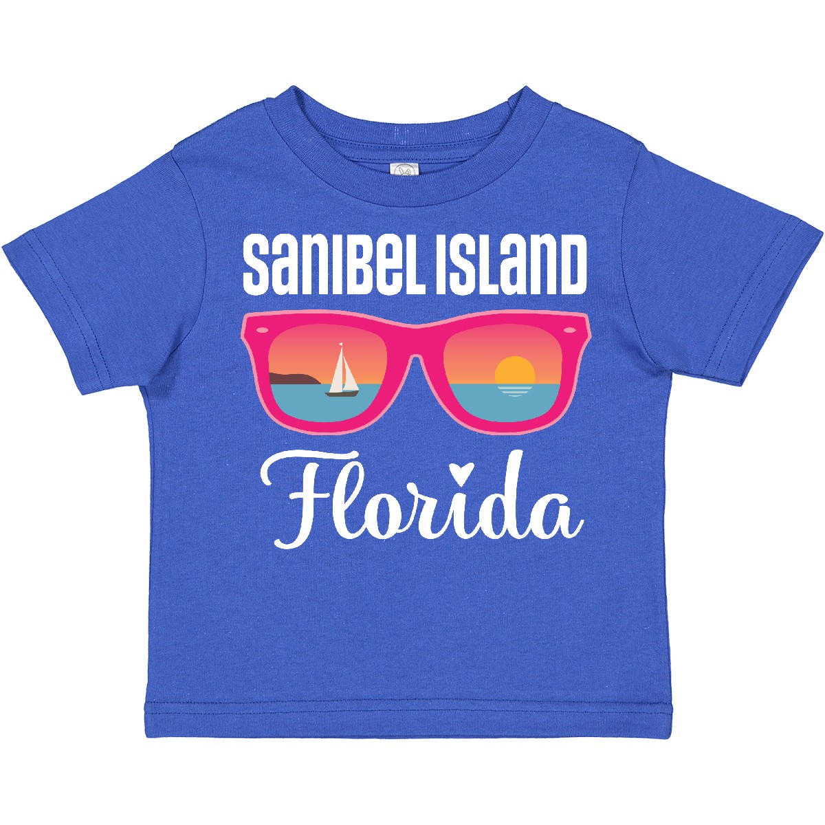 Inktastic Sanibel Island Florida Vacation Toddler T-Shirt Summer Beach Travel - Picture 7 of 7