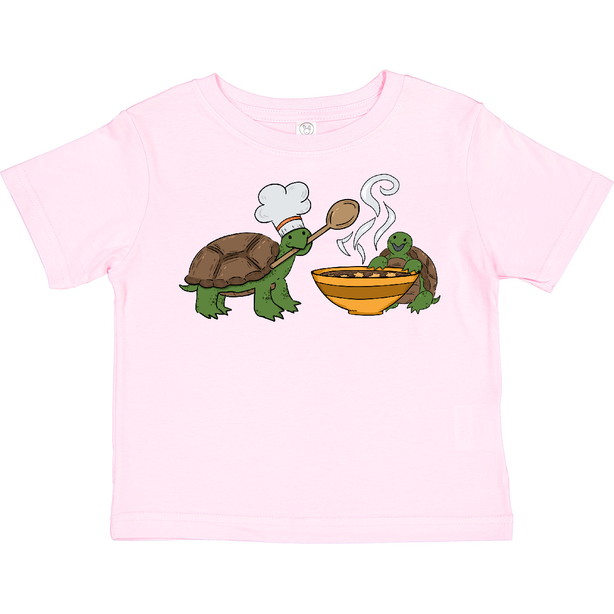 Inktastic Cute Turtle Chefs Making Soup Toddler T-Shirt Turtles Lover Chef Cook - Picture 8 of 9
