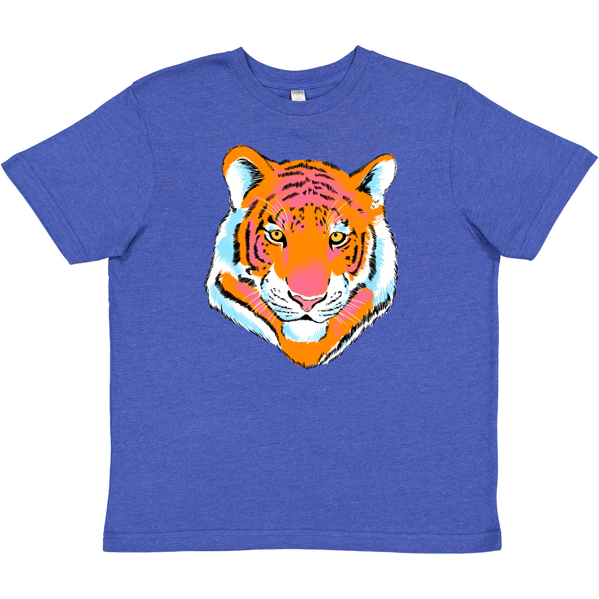 Inktastic Tiger Head Youth T-Shirt Animals Widlife Wild Animal Lover Savanna The - Picture 11 of 12
