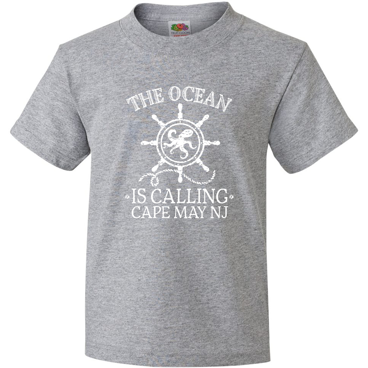 Inktastic Cape May New Jersey Youth T-Shirt Beach Travel Souvenir Apparel Tee - Picture 4 of 10