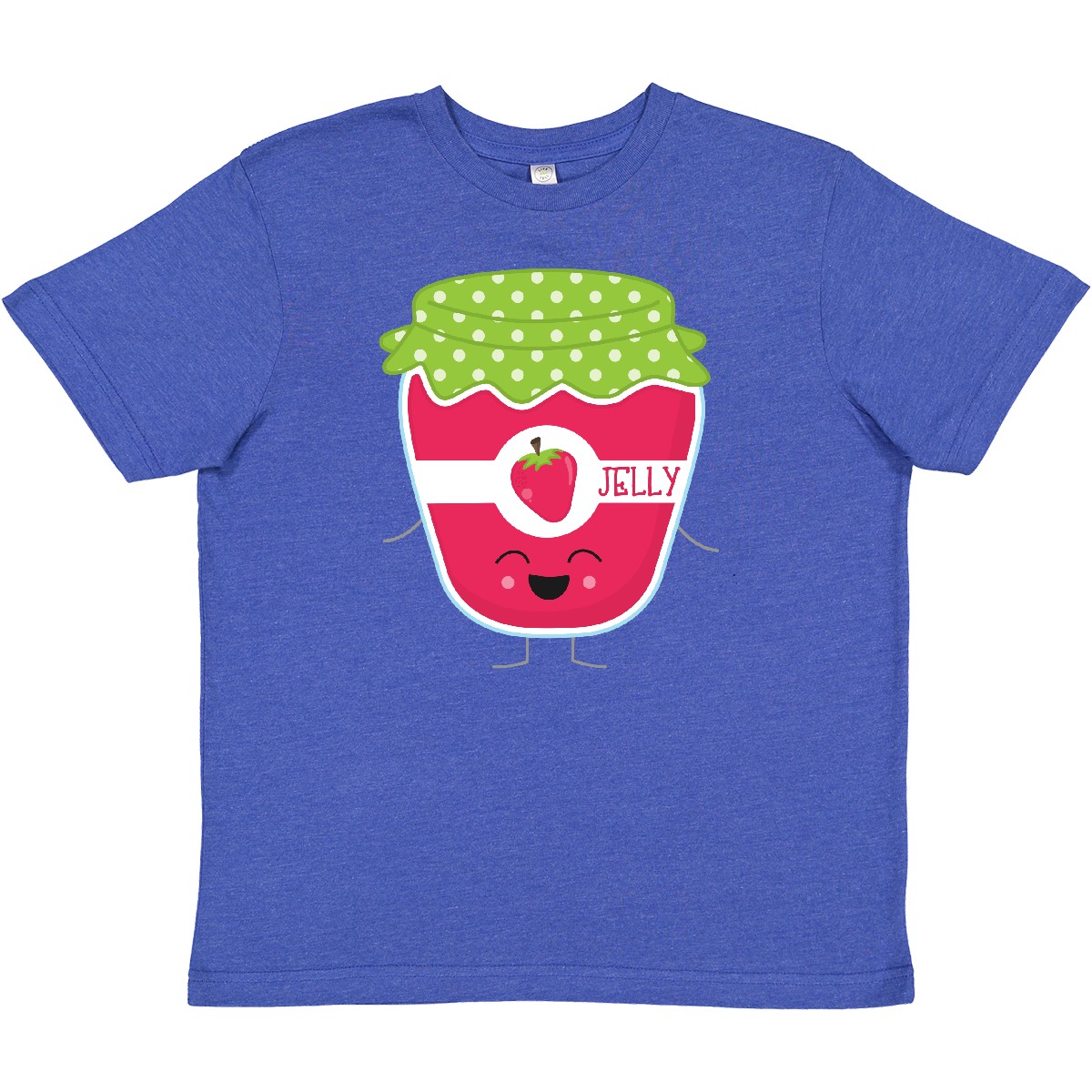 Inktastic Cute Kawaii Jelly Youth T-Shirt Jam Peanut Butter Matching Food Tee - Picture 10 of 11