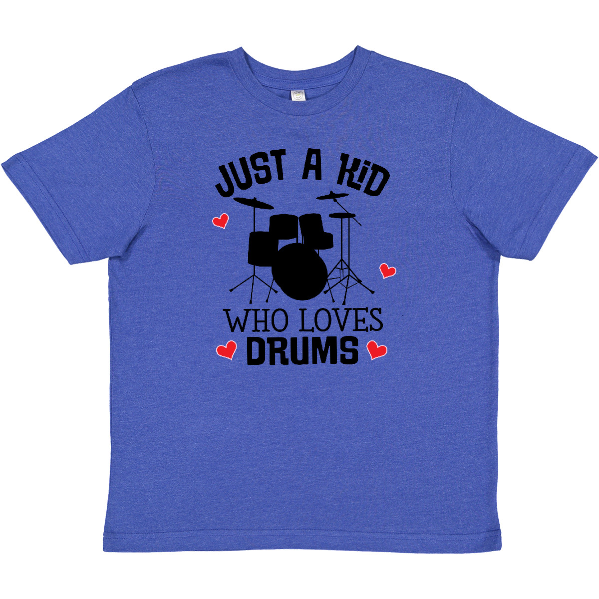 Inktastic Future Drummer Kid Loves Drums Youth T-Shirt Musician Percussion Hobby - Picture 6 of 7
