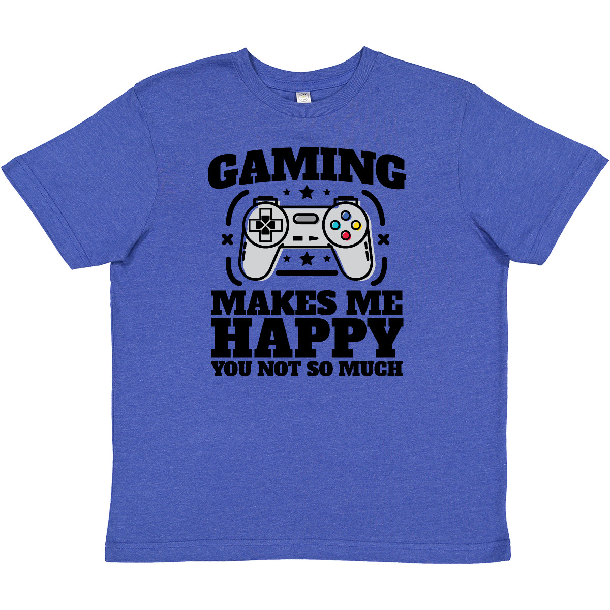 Inktastic Gaming Makes Me Happy Youth T-Shirt Pop Culture Gamer You Not So Much - Picture 8 of 9