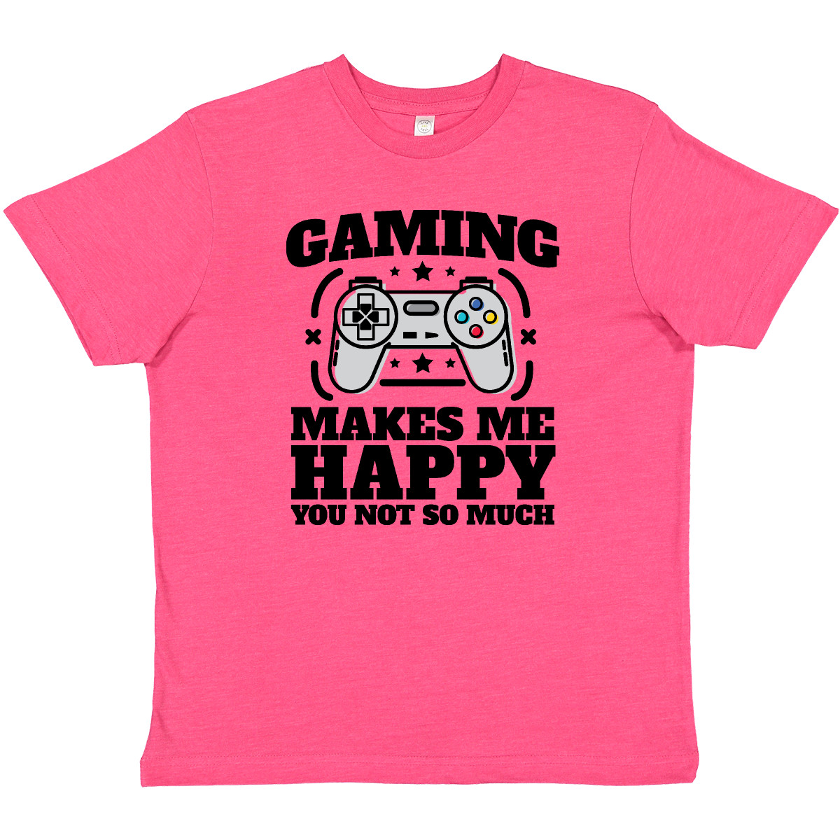 Inktastic Gaming Makes Me Happy Youth T-Shirt Pop Culture Gamer You Not So Much - Picture 7 of 8